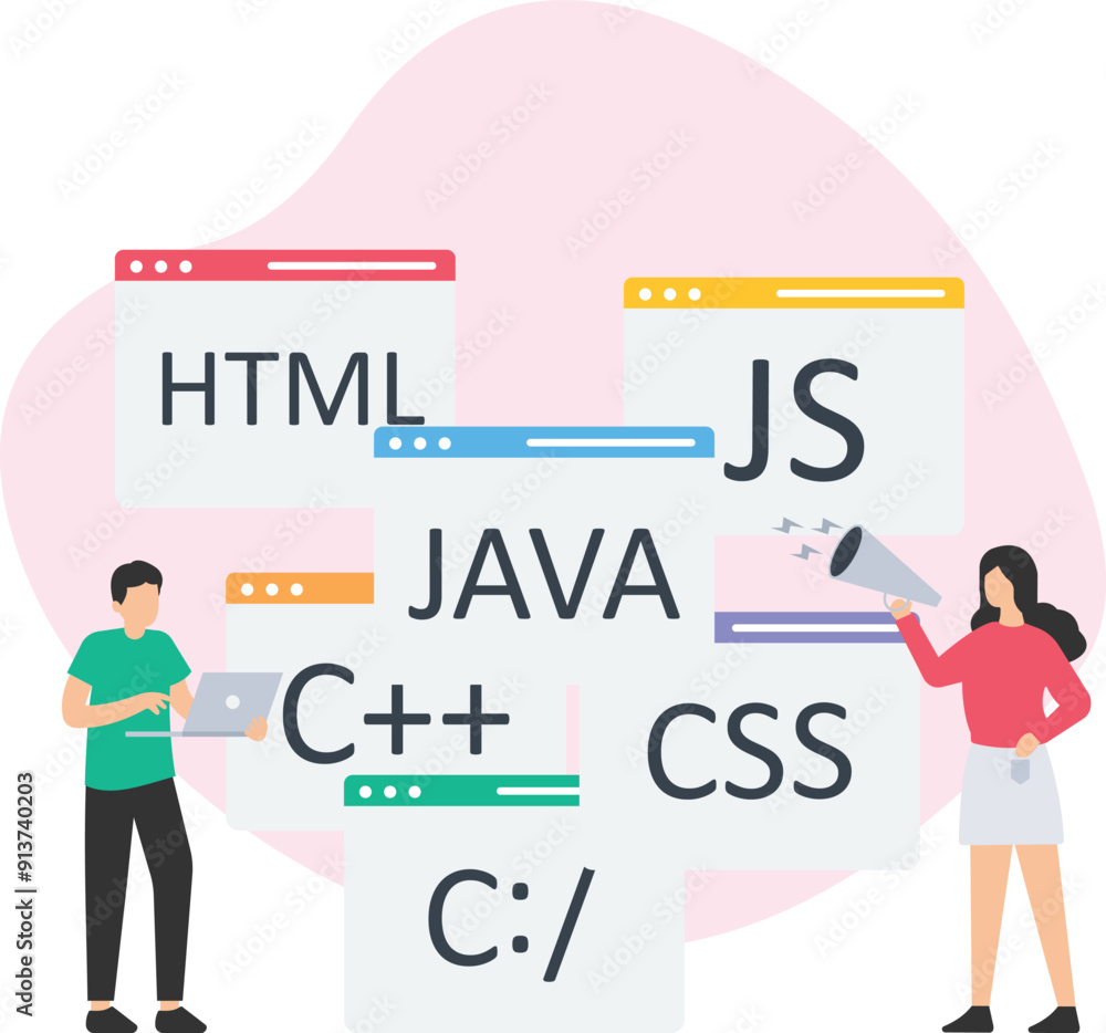 Web development team, Engineering and professional team, Programmer development, Software programming Concept
Web development team, Engineering and professional team, Programmer development, Software programming Concept