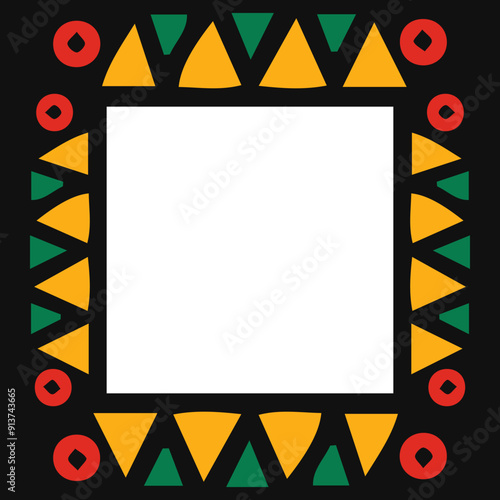 Black history month, vector illustration