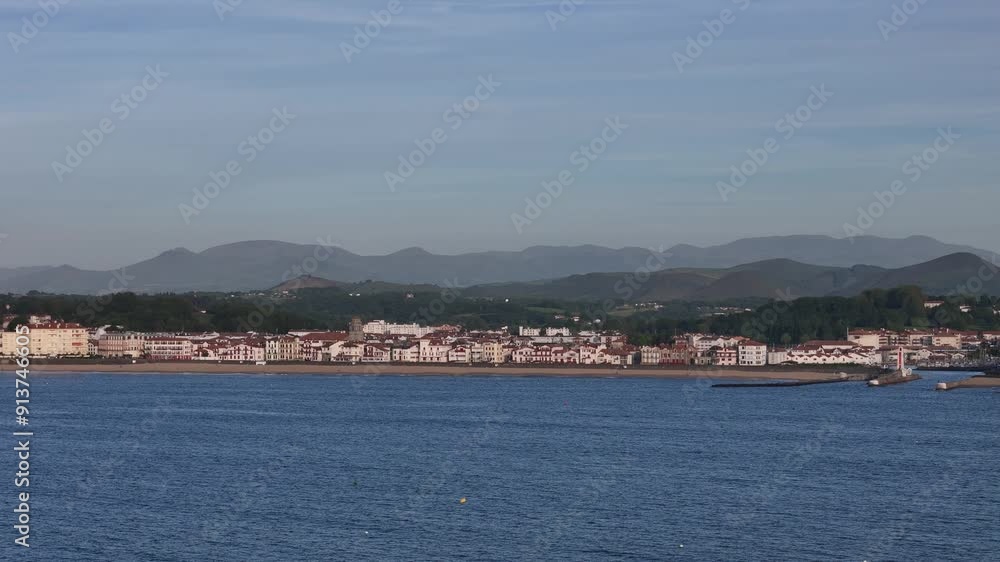 Donibane Lohizune-Saint Jean de Luz bay at Lapurdi, Basque Country. Donibane Lohizune-Saint Jean de Luz bay at Lapurdi, Basque Country.
