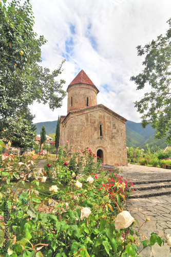 Christian Church Saint Elishe in Kish village,  Azerbaijan  photo