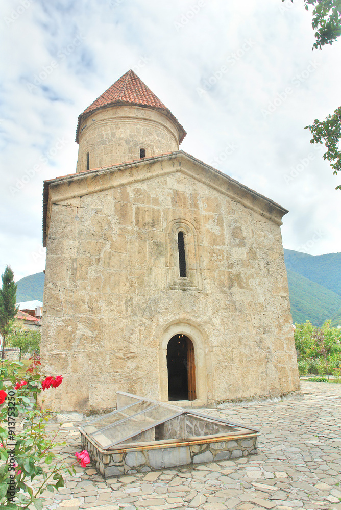 Fototapeta premium Christian Church Saint Elishe in Kish village, Azerbaijan 