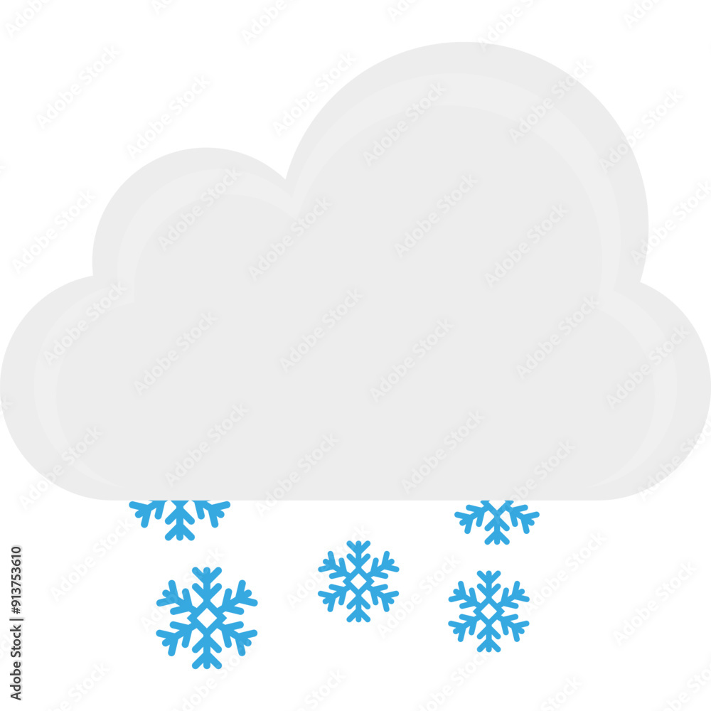 Weather Snow Flat Icon Weather Snow Flat Icon