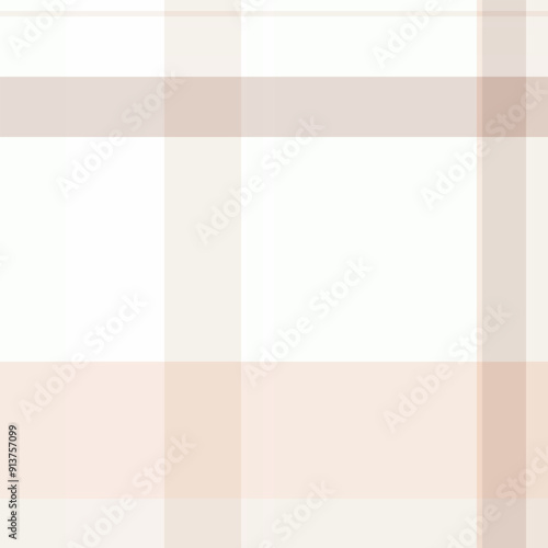 Decorating plaid fabric background, nobility texture pattern check. Periodic tartan vector seamless textile in white and linen colors.