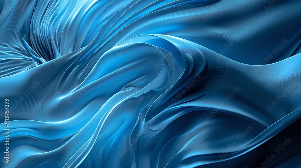 Obraz premium Abstract blue background