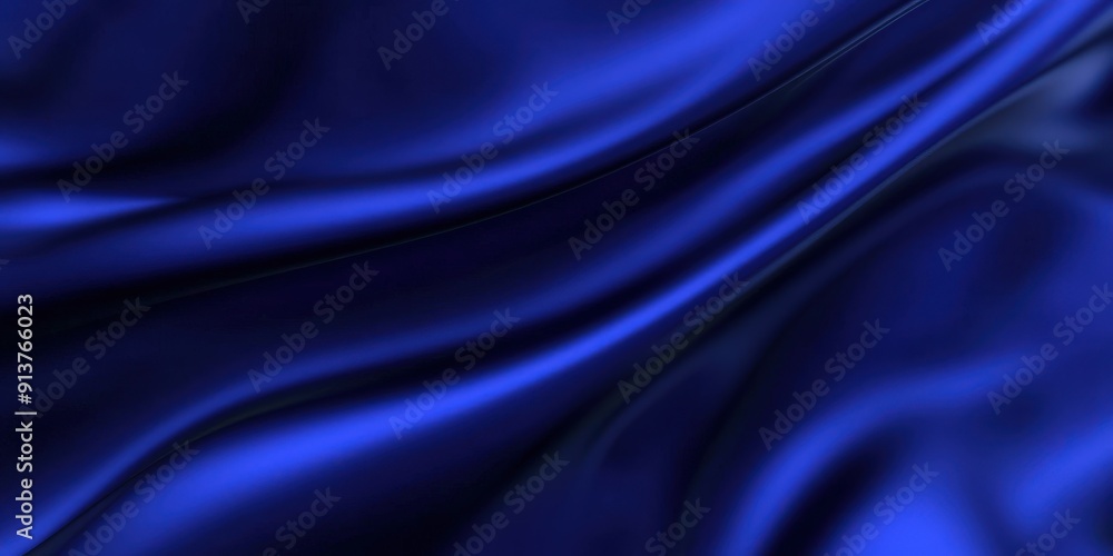 Abstract Blue Satin Texture Abstract Blue Satin Texture