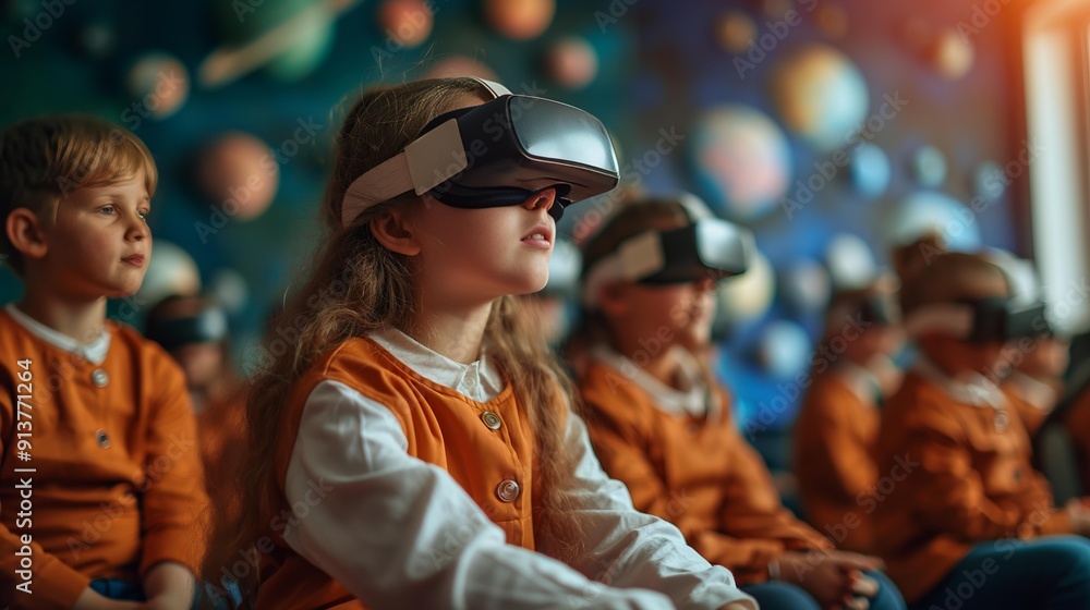 Young Students Explore the Cosmos With Virtual Reality In an Elementary Classroom Young Students Explore the Cosmos With Virtual Reality In an Elementary Classroom