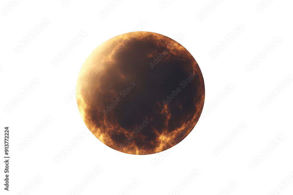 Moon eclipse on transparent background Moon eclipse on transparent background