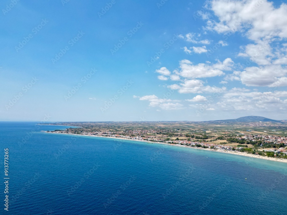 Chalkidiki von oben Chalkidiki von oben