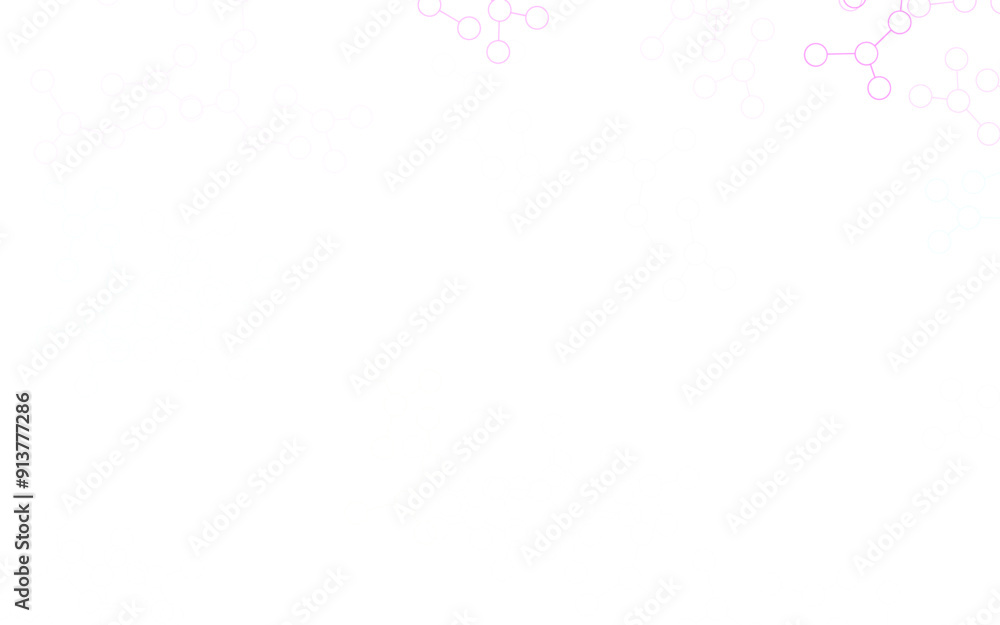 Light Pink, Green vector background with forms of artificial intelligence. Light Pink, Green vector background with forms of artificial intelligence.