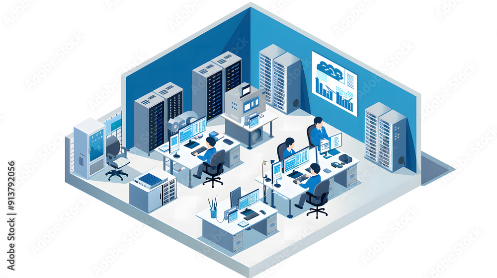 the concept of document management in a modern office setting, showcasing seamless integration of digital technologies for efficient workflow and collaboration design the concept of document management in a modern office setting, showcasing seamless integration of digital technologies for efficient workflow and collaboration design