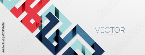 Color bend lines with shadow texture effect. Vector Illustration For Wallpaper, Banner, Background, Card, Book Illustration, landing page