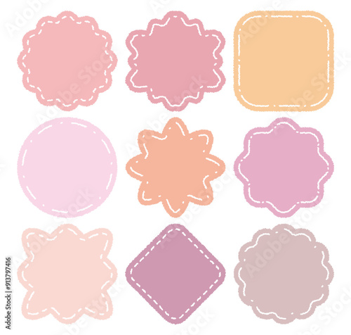 Collection of wedding theme speech bubbles.Romantic memo labels.Hand drawn doodle lettering quote frame with tulip pattern. Set of sticker for the wedding invitation. marry me  labels, Love gift tags.