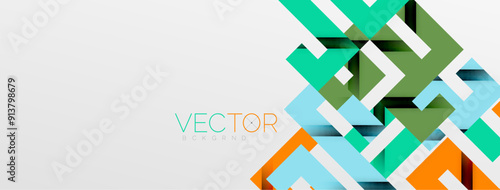 Color bend lines with shadow texture effect. Vector Illustration For Wallpaper, Banner, Background, Card, Book Illustration, landing page