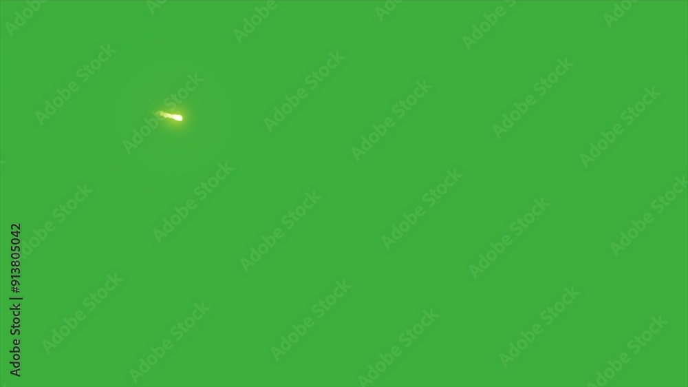 Animation video loop fire shot element on green screen background Animation video loop fire shot element on green screen background