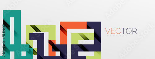 Color bend lines with shadow texture effect. Vector Illustration For Wallpaper, Banner, Background, Card, Book Illustration, landing page