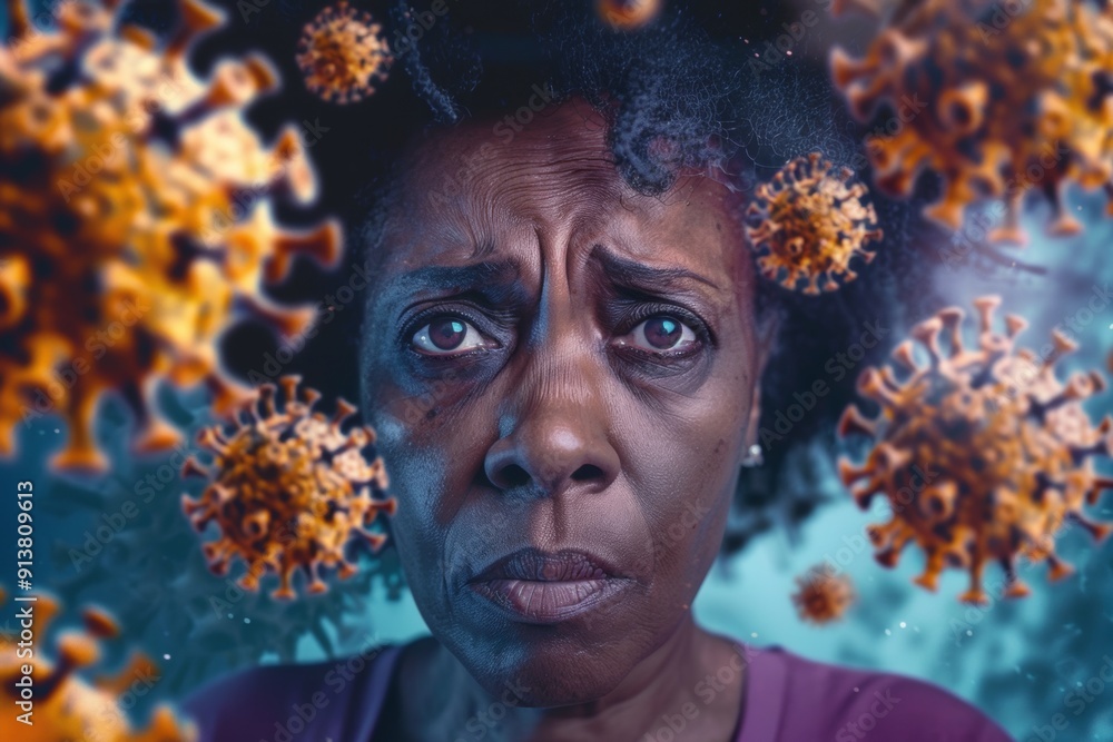 Captured moment of raw emotion showcasing deep-seated fear and worry. Distressed face gaze of shock revealing intense fear and panic. Intensity of everyday emotions capturing relatable human fear. Captured moment of raw emotion showcasing deep-seated fear and worry. Distressed face gaze of shock revealing intense fear and panic. Intensity of everyday emotions capturing relatable human fear.