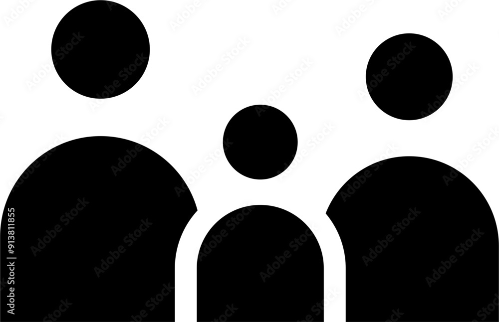 Family icon vector illustration Family icon vector illustration