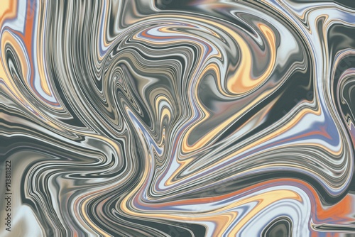 Abstract Swirling Marble Texture for Creative Background