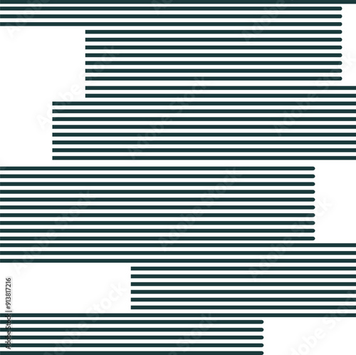 Striped texture with separate empty rectangular sections.