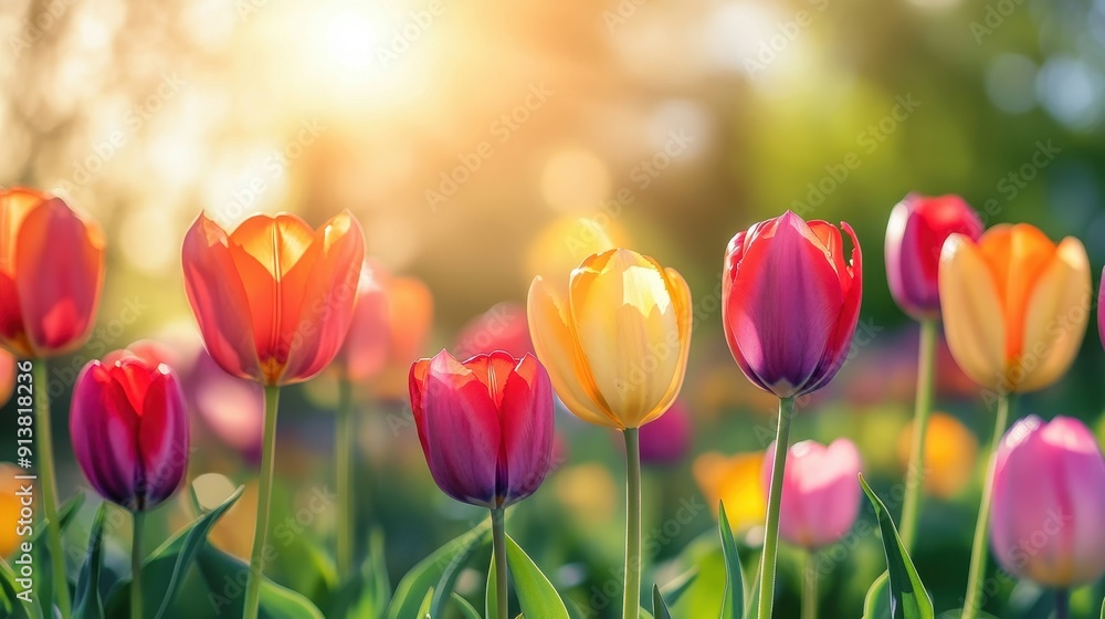 Vibrant tulips natural Vibrant tulips natural