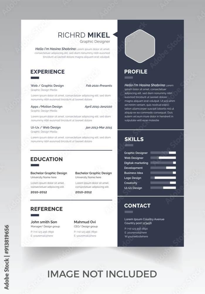 Clean Modern Resume and Cover Letter Layout Vector Template for Business Job Applications, Minimalist resume cv template, Resume design template, cv design, multipurpose resume design Clean Modern Resume and Cover Letter Layout Vector Template for Business Job Applications, Minimalist resume cv template, Resume design template, cv design, multipurpose resume design