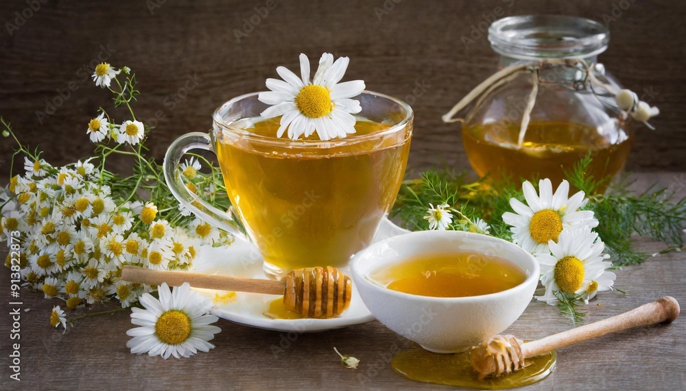 Soothing Chamomile Tea with Honey Soothing Chamomile Tea with Honey