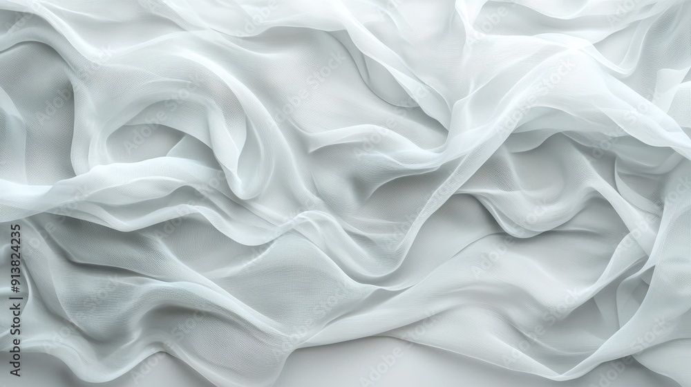 Elegant white fabric texture Elegant white fabric texture