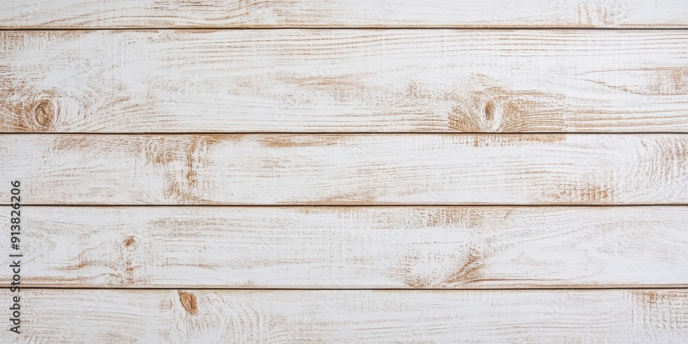 Naklejka premium Whitewashed Wooden Texture