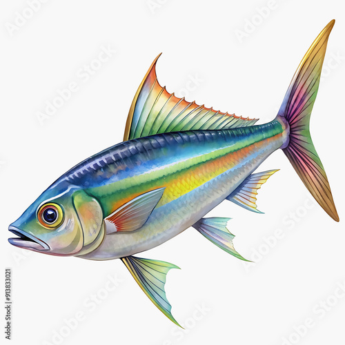 Fish Image Trevally schools of fish