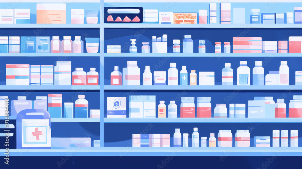 Shop for medical supplies. You'll find capsules, medicine packs, and medicine bottles on the blue shelves of your local drugstore. Buy what you need for a healthy life. Shop for medical supplies. You'll find capsules, medicine packs, and medicine bottles on the blue shelves of your local drugstore. Buy what you need for a healthy life.