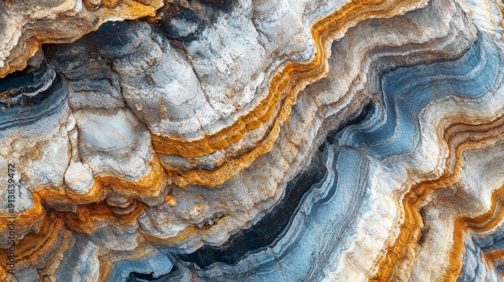 A close-up of a unique rock formation with intricate textures and colors, showcasing the natural artistry and geological diversity found in different rock types. A close-up of a unique rock formation with intricate textures and colors, showcasing the natural artistry and geological diversity found in different rock types.