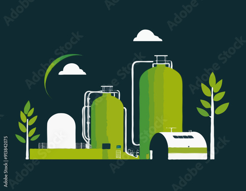 Generation of bioenergy with a biomethane plant
