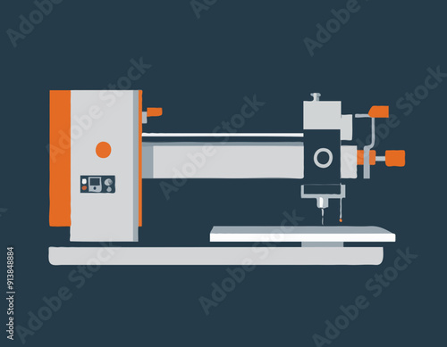 Lathe. Milling machine
