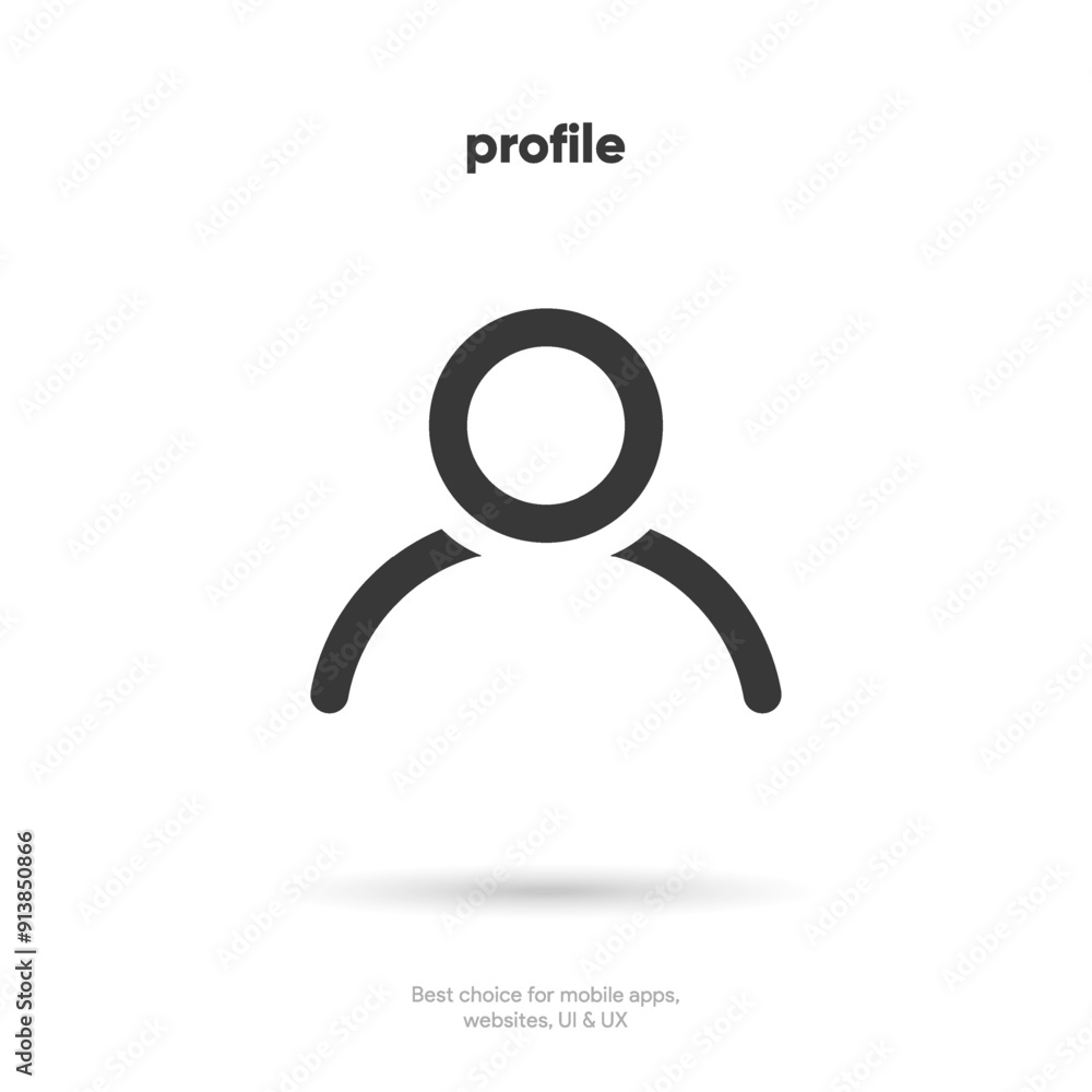 Profile picture icon human symbol. Man and women sign. People, person, user profile avatar icon emblem symbol pictogram. Contact icon with white background for UI UX, mobile app, social media, website Profile picture icon human symbol. Man and women sign. People, person, user profile avatar icon emblem symbol pictogram. Contact icon with white background for UI UX, mobile app, social media, website