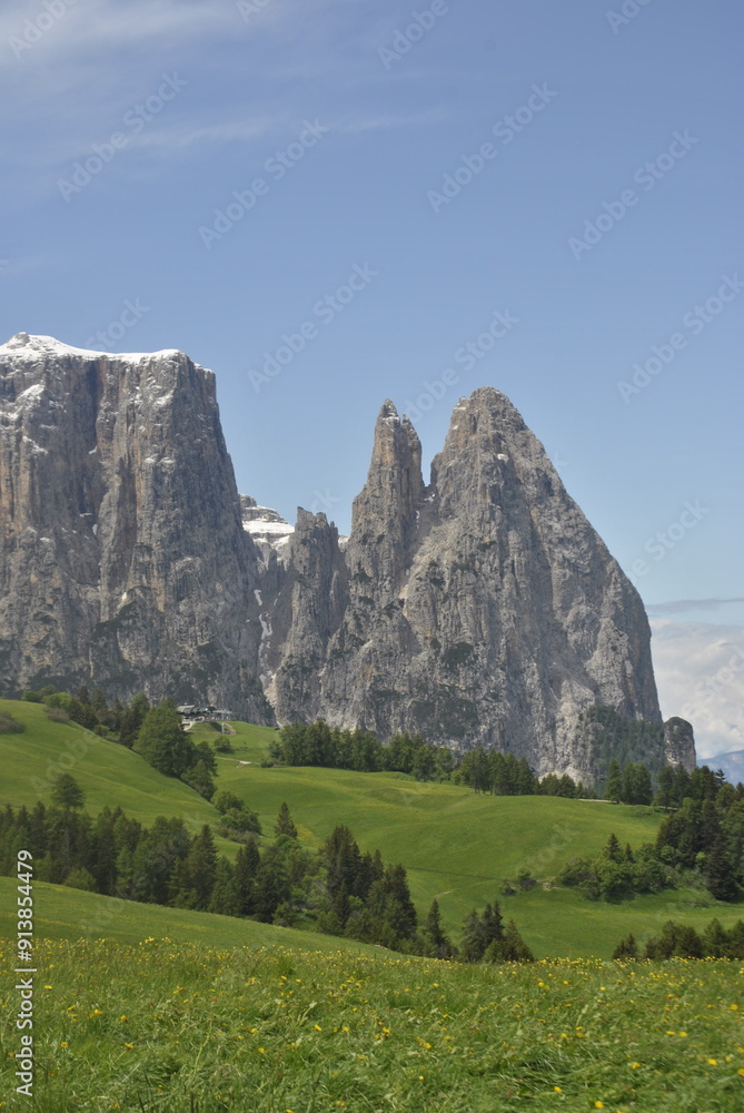Obraz premium Dolomites, Italy, June 2024