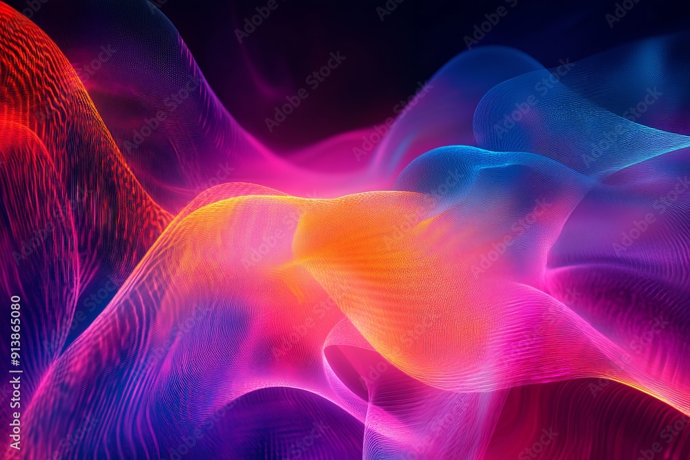 Abstract background illuminated with neon light accents, creating a vibrant and energetic atmosphere with a modern, high-tech aesthetic Abstract background illuminated with neon light accents, creating a vibrant and energetic atmosphere with a modern, high-tech aesthetic