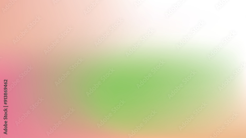 Abstract colorful blurred gradient background with pink, green, orange and white color. Vector illustration. Abstract colorful blurred gradient background with pink, green, orange and white color. Vector illustration.
