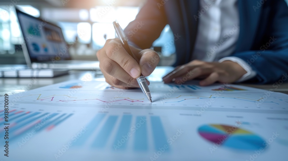 Analyzing Financial Charts with a Pen Analyzing Financial Charts with a Pen