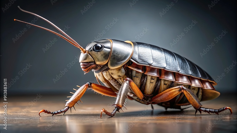 Soldier cockroach in battle armor ready for combat, insect, bug, warrior, armor, combat, soldier, protection, defense Soldier cockroach in battle armor ready for combat, insect, bug, warrior, armor, combat, soldier, protection, defense