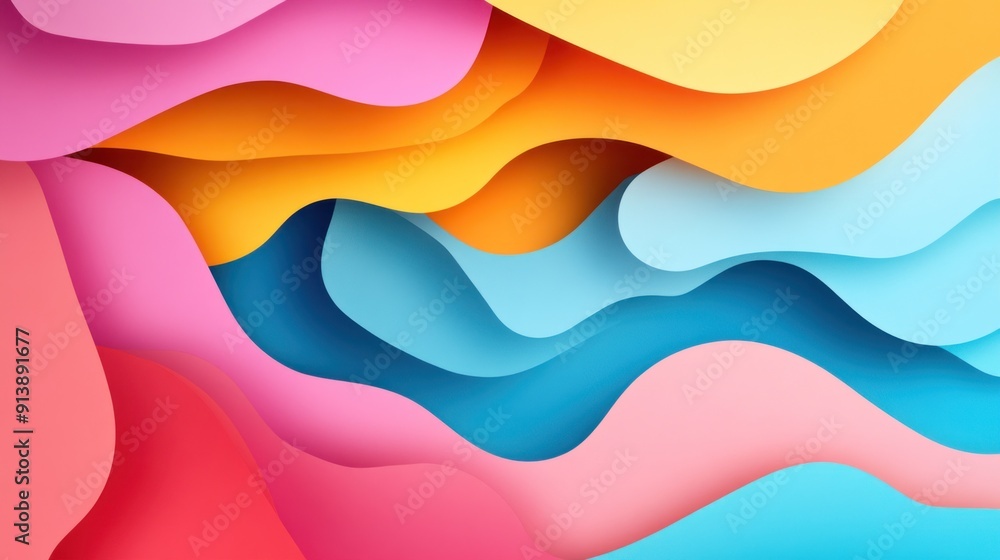 Abstract Paper Art Abstract Paper Art