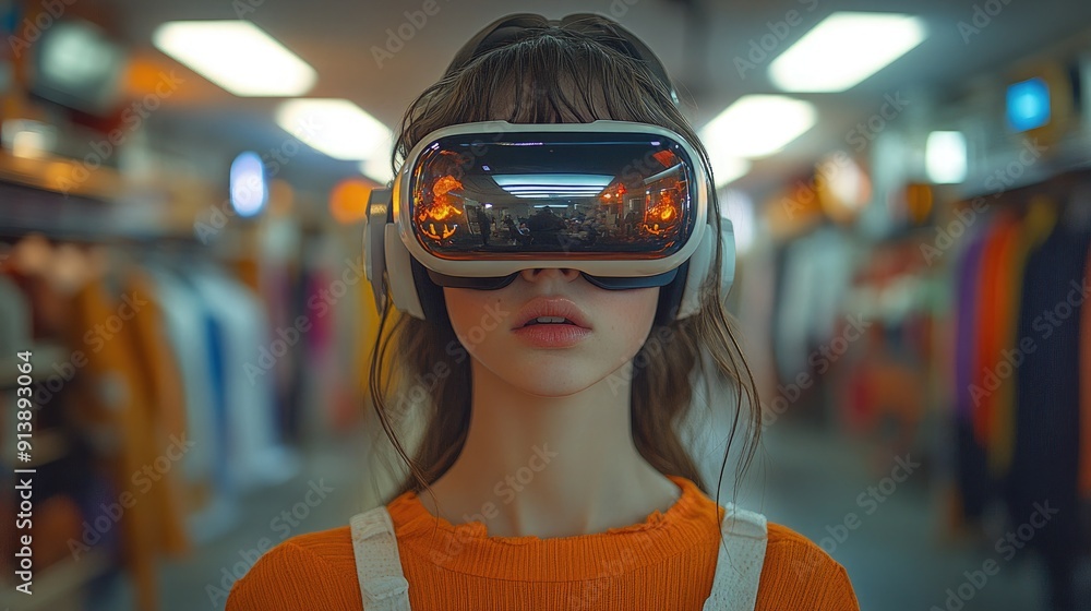 Futuristic Online Shopping Experience with Virtual Reality Technology Futuristic Online Shopping Experience with Virtual Reality Technology