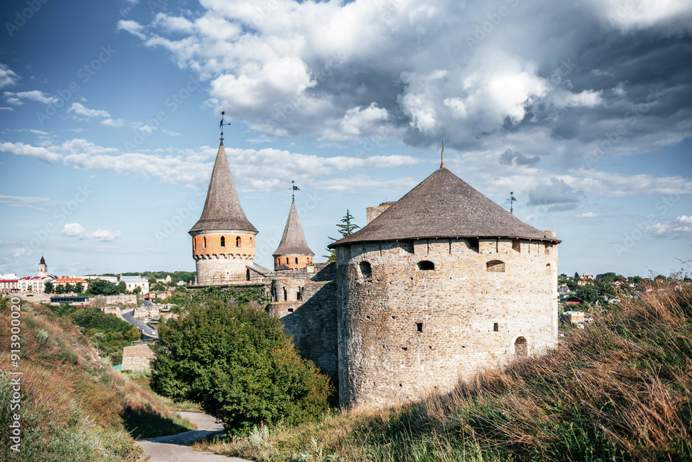 Medieval Kamianets Podilskyi Castle in Ukraine Medieval Kamianets Podilskyi Castle in Ukraine