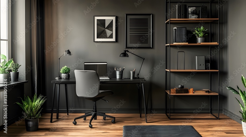 Fototapeta premium Office Minimalist Collection 8