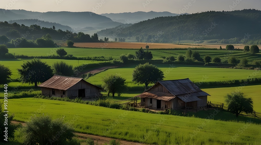 The rural scenery.generative.ai The rural scenery.generative.ai