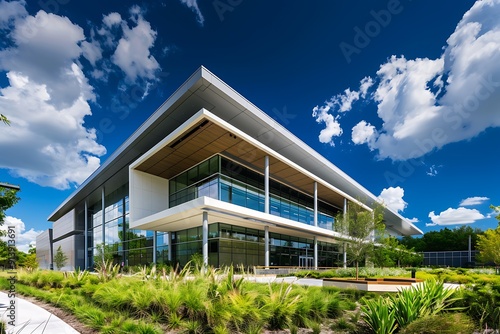 Wallpaper Mural modern house on the hill Torontodigital.ca