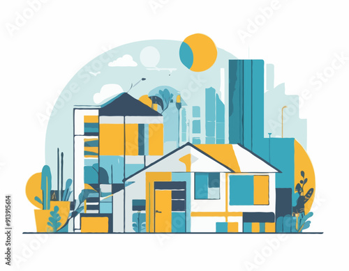 Printing house polygraphy industry composition. Print and polygraphy industry concept. Printing house