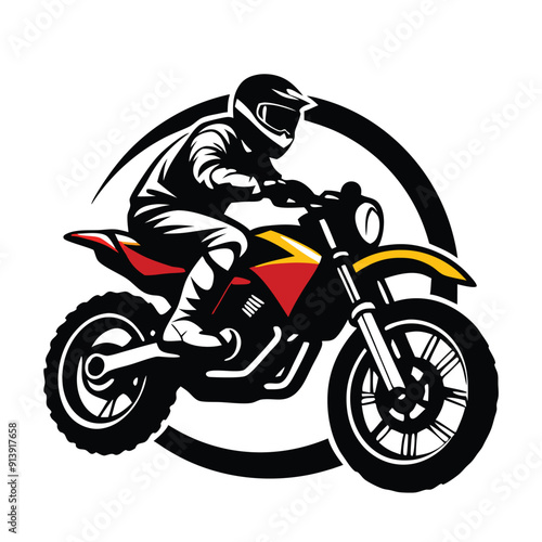 Motorcycle logo vector