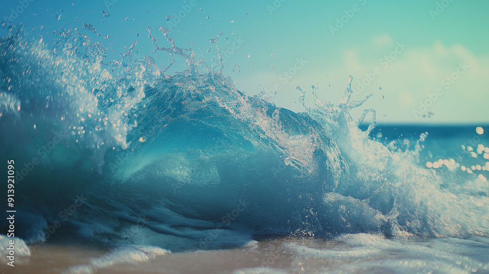 Obraz premium waves in the ocean