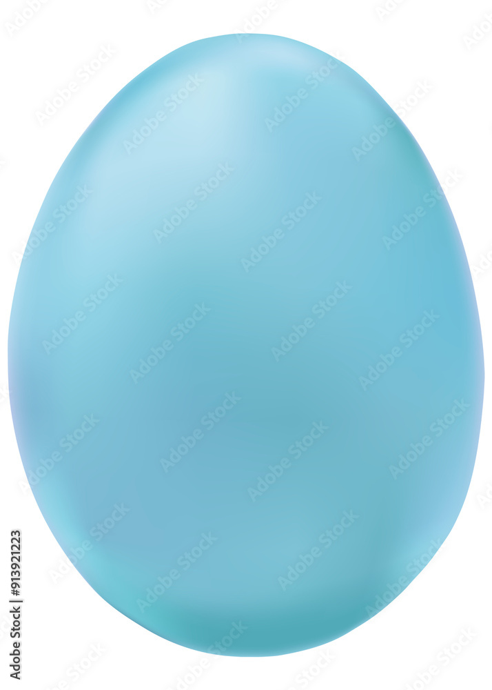Png blue Easter egg 3D matte journal sticker festive celebration Png blue Easter egg 3D matte journal sticker festive celebration