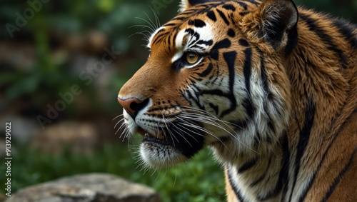 tiger in zoo